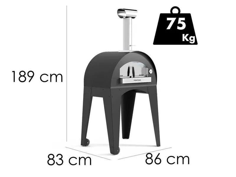 Fontana Ischia - Four à bois d'extérieur