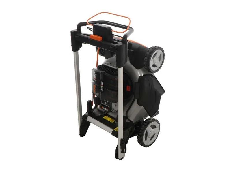 Worx Nitro WG761E - Tondeuse à gazon autotractée à batterie - 80V / 4Ah - coupe de 51 cm