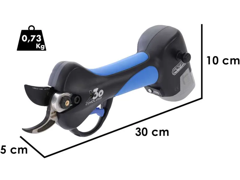 VESCO X30 - Sécateur électrique à batterie - 14,4 V - Diamètre de coupe 32 mm