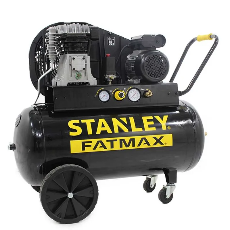 Stanley Fatmax B 255/10/100 - Compresseur d'air électrique monophasé à courroie - Moteur 2 CV - 100 L