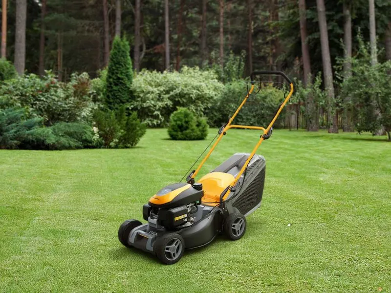 Stiga Collector 48 S H - Tondeuse à gazon thermique tractée - Moteur Honda GCVx 145 - Largeur de coupe 46 cm