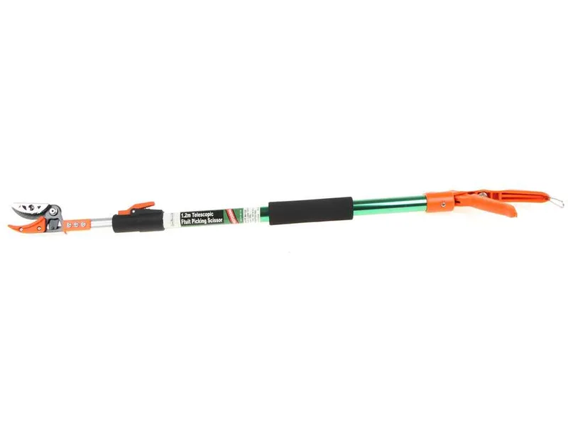GeoTech FP 80-120 EVO - Coupe-branches sur perche télescopique avec système coupe-maintien
