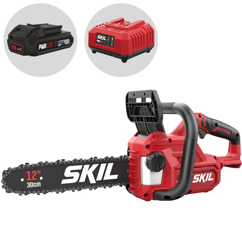 Skil 0534CA - Tronçonneuse à batterie 20V/2.5Ah - Lame de 30 cm