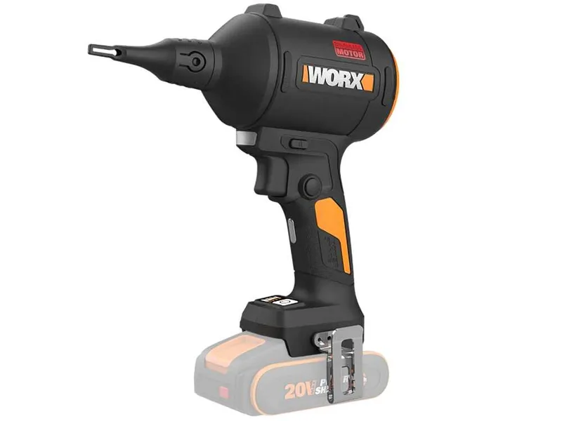 Worx Nitro WX099 - Souffleur de poussière portable à batterie - Batterie PRO 20 V / 4 Ah