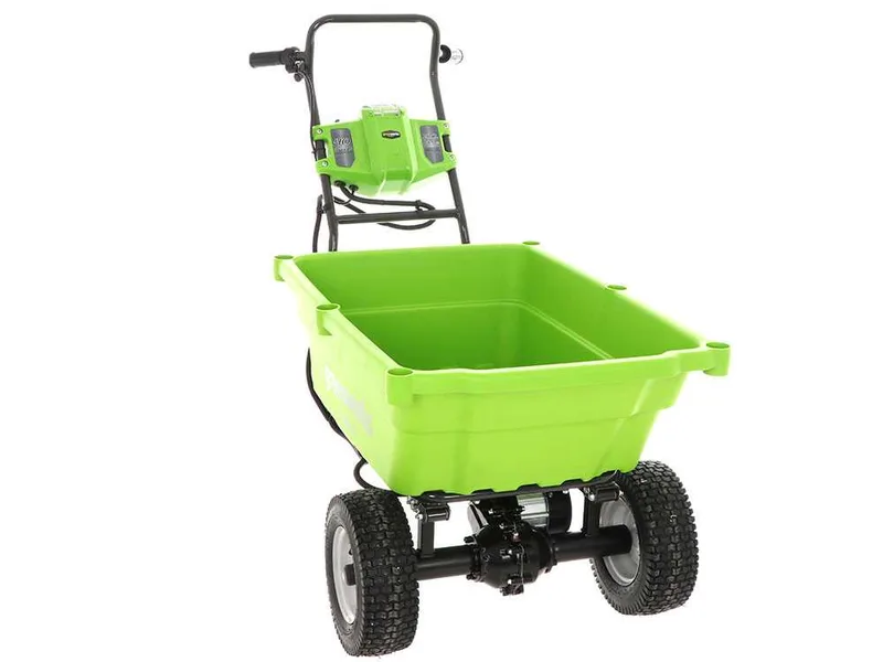 Greenworks G40GC Garden Cart - Brouette électrique sur batterie avec roues