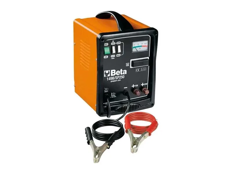 Beta 1498/SP250 - Chargeur de batterie et démarreur portable - 12/24 V - Monophasé