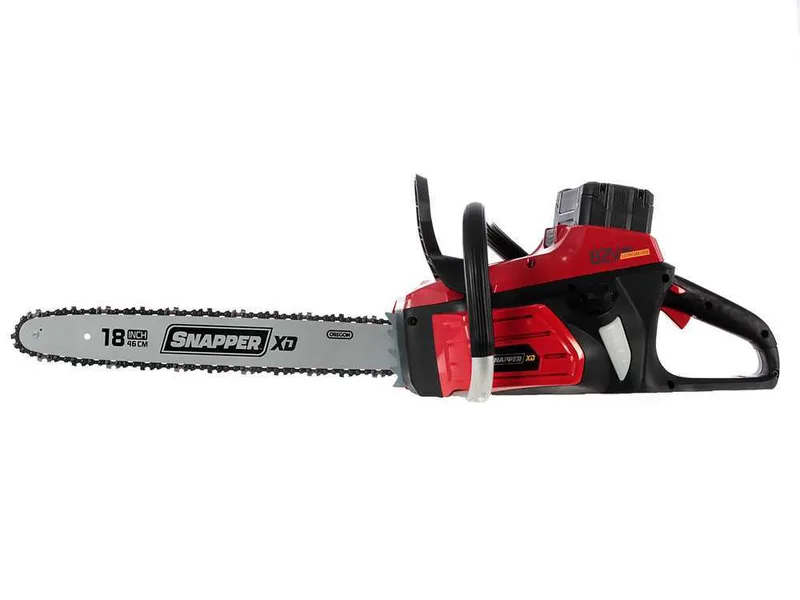 Snapper SXDCS82 - Tronçonneuse à batterie 82 V 4 Ah Briggs&Stratton - Guide de 46 cm