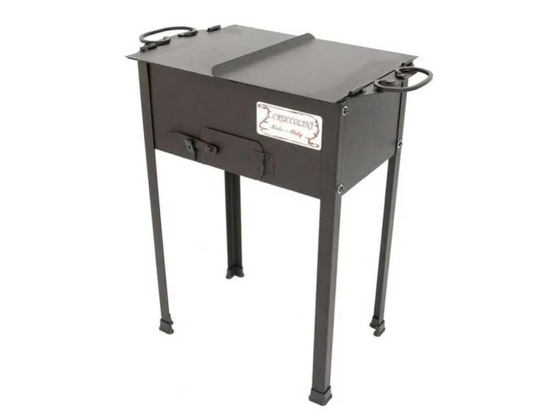 Cruccolini ELBA - Barbecue à bois et charbon en fer artisanal