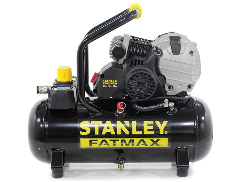 Stanley Fatmax HY 227/10/12 - Compresseur d'air électrique portatif monophasé - Moteur 2 CV - 12 L