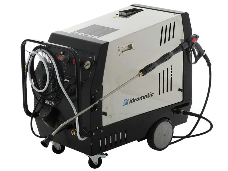 Idromatic Eco 170.13 - Nettoyeur haute pression professionnel à eau chaude - triphasé - 180 bar - 780 l/h