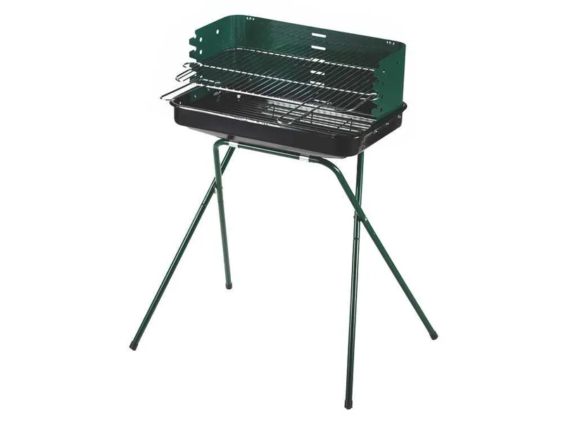 Ompagrill 60-40 Green - Barbecue à charbon