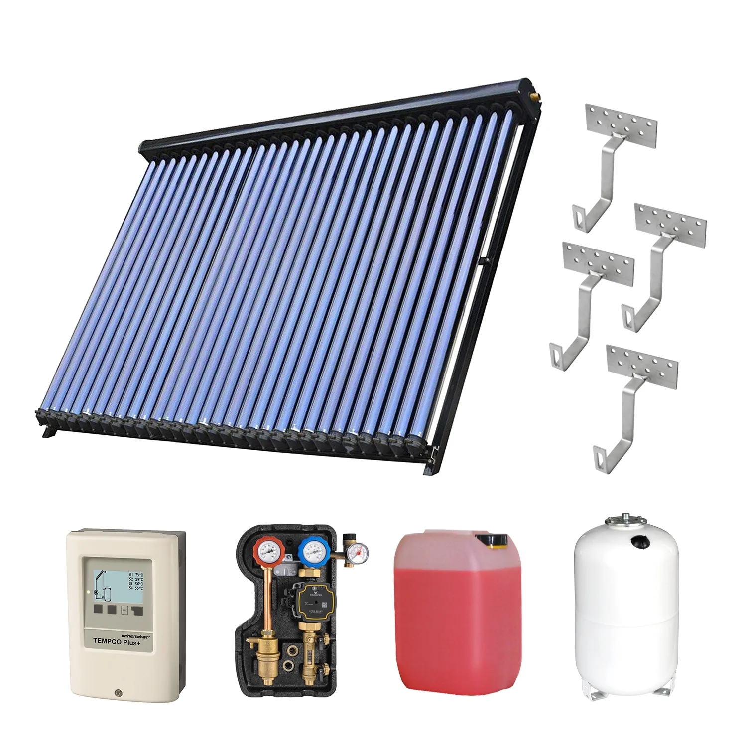 20,22 m² kit de solaire thermique 6 WT-B