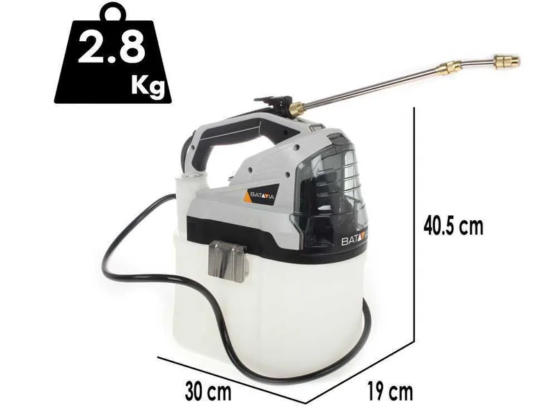 Pulvérisateur porté à batterie Batavia BT-GS001 - 18V 2 Ah