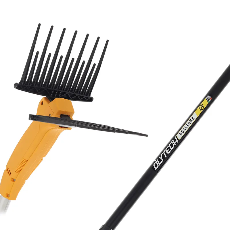 Volpi Olytech Dualcomb 13 - Peigne vibreur électrique à batterie 200-290 cm perche télescopique
