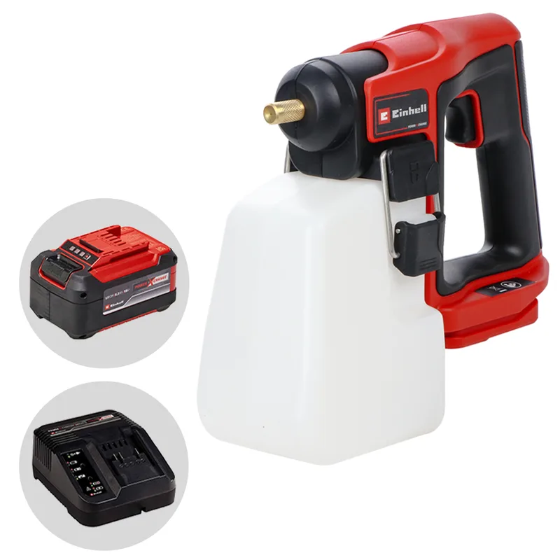 Einhell GE-WS 18/10 Li - Atomiseur portable à batterie - Batterie de 18V 5.2Ah
