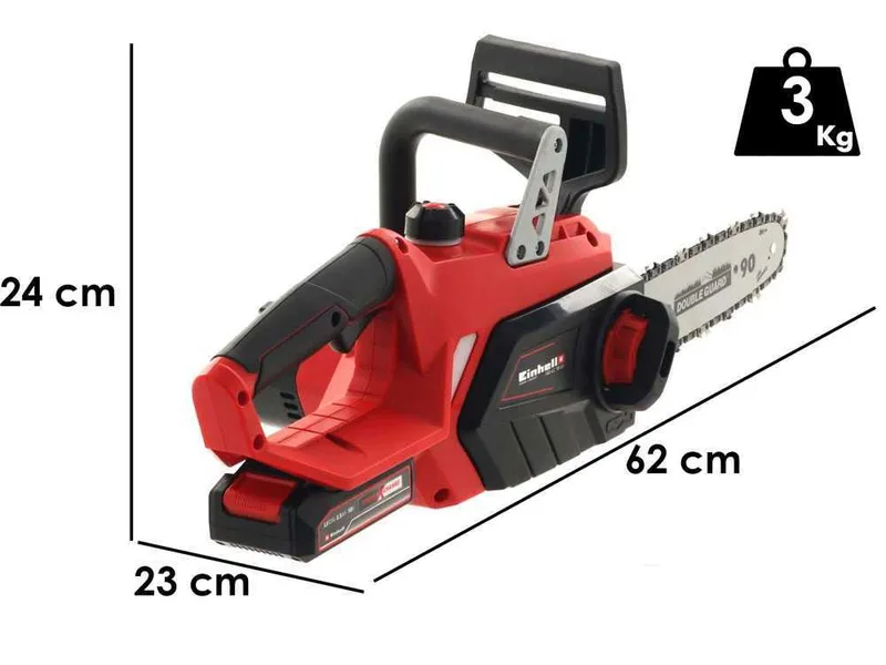 Einhell ge-lc 18 Li pxc - Tronçonneuse à batterie - sans chargeur ni batterie