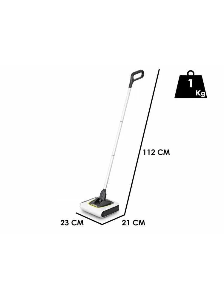 Karcher KB 5 - Balai électrique sans fil à batterie rechargeable - batterie au lithium