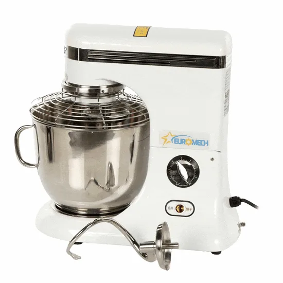 Euromech EPM 5 - Batteur mélangeur planétaire à vitesse variable - Cuve en inox 5L