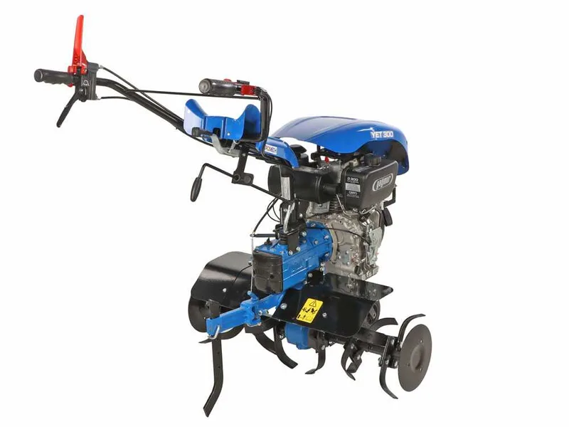 EuroMech YET 300 - Motobineuse diesel 7 CV - D300 208 cm3