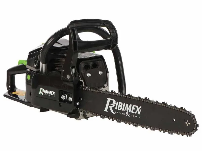 Ribimex PRTRT451 - Tronçonneuse de coupe thermique - Lame de 45 cm