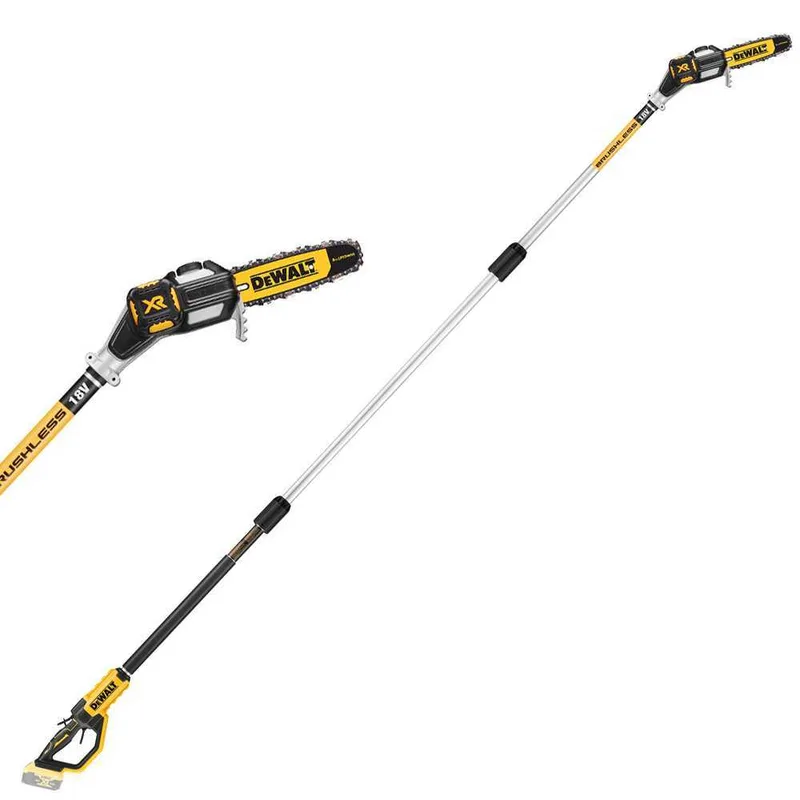 Perche élagueuse à batterie télescopique électrique DeWalt DCMPS567N-XJ - batterie et chargeur non inclus