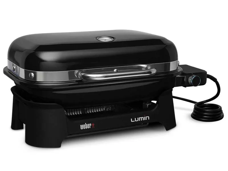 Weber Lumin Compact Black - Barbecue électrique portable