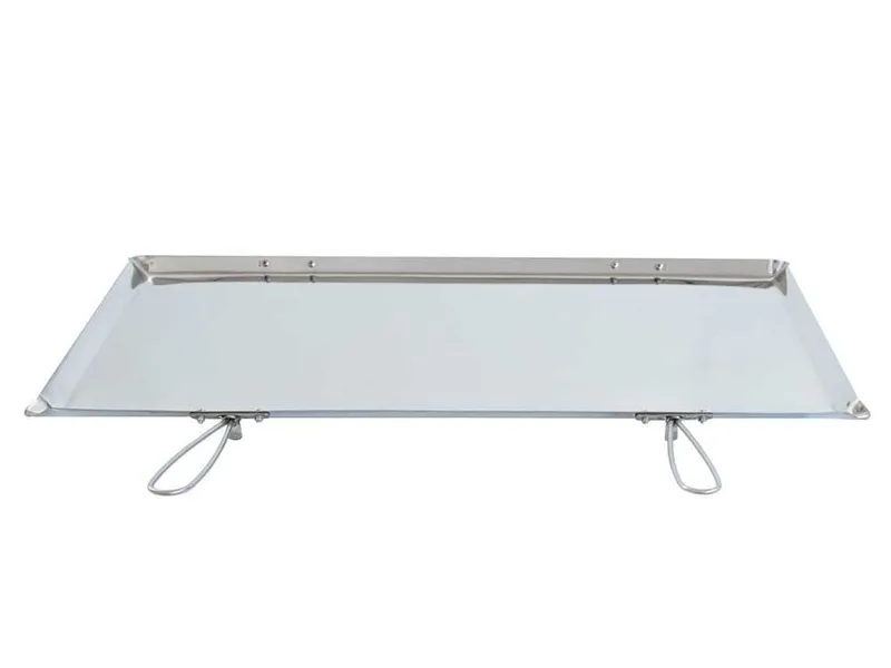 Cruccolini - Plaque lèchefrite en acier inox