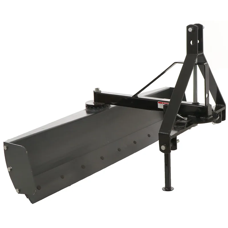Lame niveleuse pour tracteur Blackstone B-GB 200 à rotation simple 360° et bras orientable