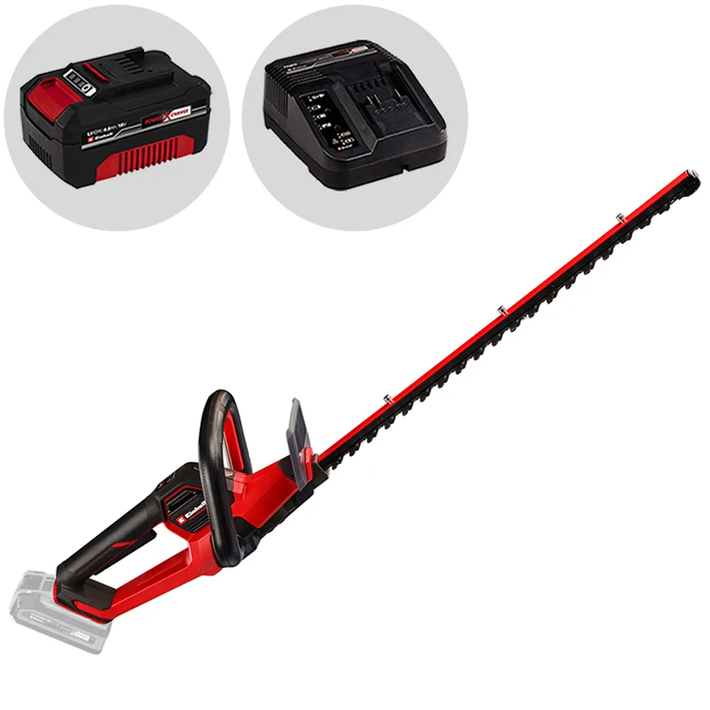 Einhell GP-CH 18/50 Li BL - Taille-haie à batterie - 18V 4Ah - Lame de 56 cm