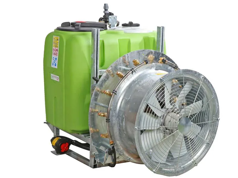 Seven Italy 200 - Atomiseur porté avec attache à tracteur pour pulvérisation - Capacité 200 L - Pompe APS 51