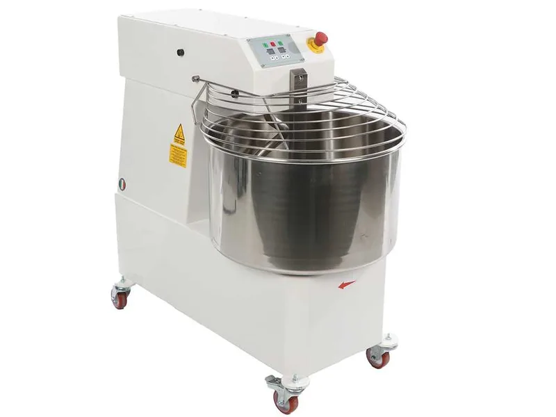 Spiralmac SV60 2 VEL HH PNL - Pétrin à spirale à haut niveau d'hydratation - Capacité 60 kg - Triphasé