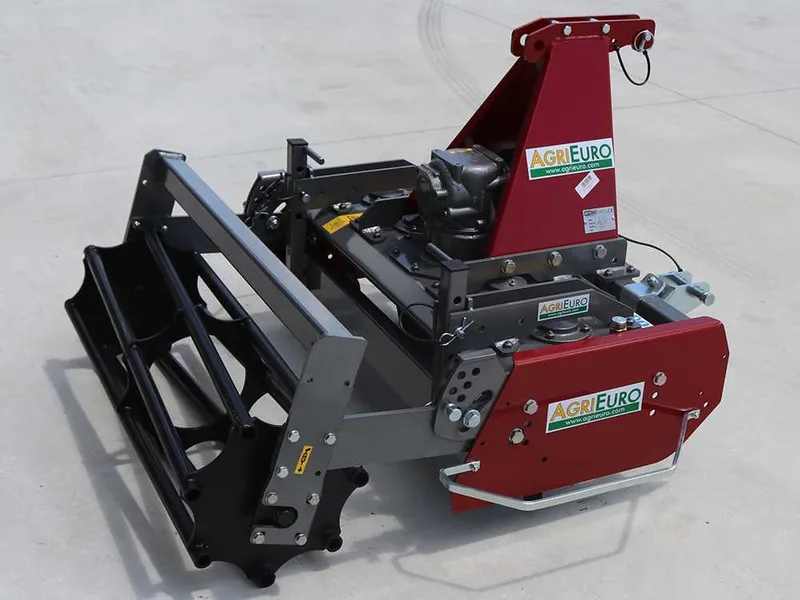 Herse rotative légère RF110 - largeur de travail 110 cm - 10 lames série légère - Rouleau à cage