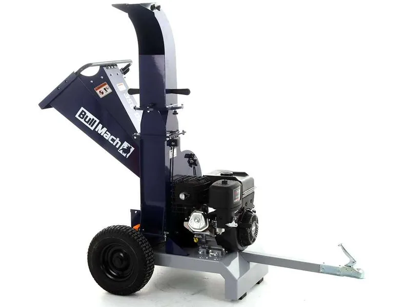 BullMach ZEUS 120 BSE - Broyeur thermique professionnel - Moteur B&S XR2100 13.5CV avec démarrage électrique
