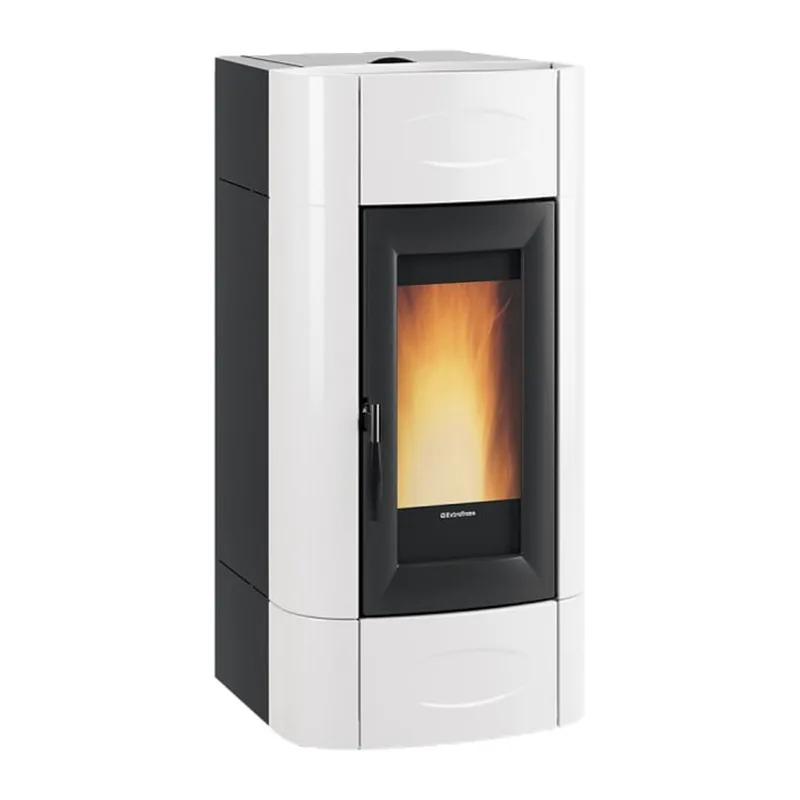Extraflame isidora idro H20 5.0 evo - Blanc poêle à granulés bouilleur evolution line
