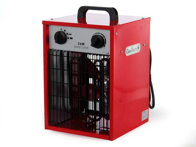 GeoTech EH 300 S - Générateur d'air chaud électrique avec ventilateur - monophasé
