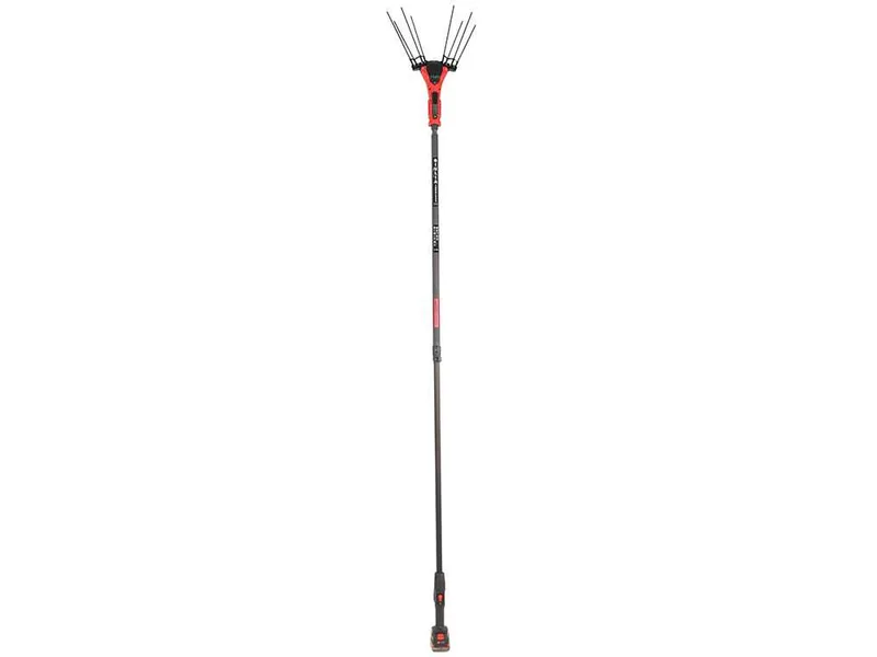 Aima Giulia Cordless - Peigne vibreur électrique à batterie - Perche télescopique en carbone - 195-300 cm - 3 x 21 V 5,2 Ah