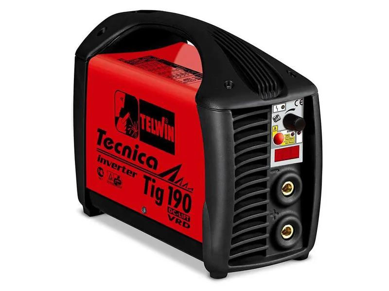 Telwin Tecnica TIG 190 DC - Poste à souder inverter (TIG LIFT, MMA) + Mallette, courant continu (DC)