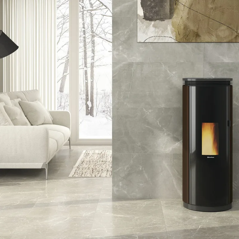 Extraflame pamela steel - Bronze poêle à granulés evolution line
