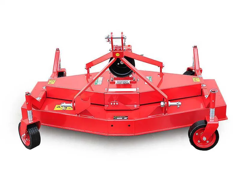 Premium Line TMM 150 - Plateau de coupe pour tracteur – 3 rotors à 1 lame - Prise de force anti-horaire (Rotation vers la gauche)