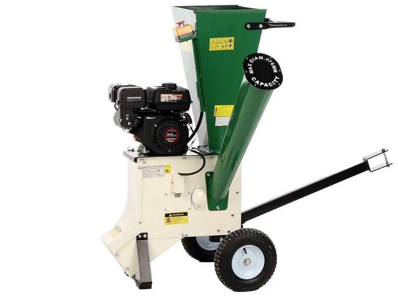 GreenBay GB-WDC 75 L - Broyeur thermique - Moteur à essence Loncin 7 CV