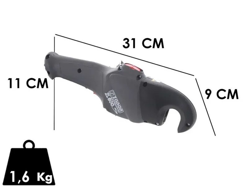 Lieuse à batterie Zanon ZL 600.S - 18V - 3,3 Ah - Ø 30 mm - 13.000 liages avec une bobine