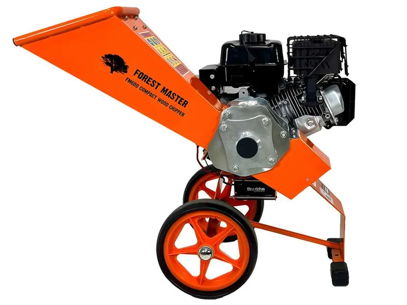 Forest Master FM6DDES-MUL - Broyeur à essence - Moteur à essence LCT de 6 CV - Démarrage électrique