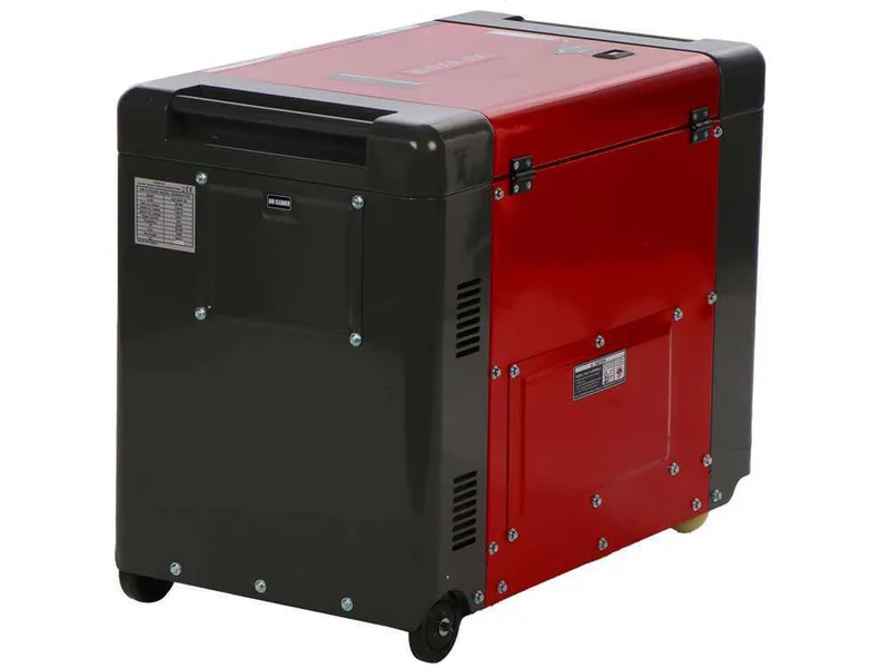 GeoTech Pro DGP8000SE - Groupe électrogène 6 kW monophasé diesel - Insonorisé