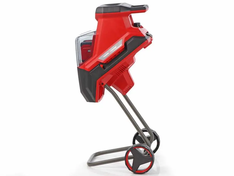 Einhell REDAXXO 36/25 - Broyeur à batterie 36V - avec bac de ramassage - 2x18V/4Ah