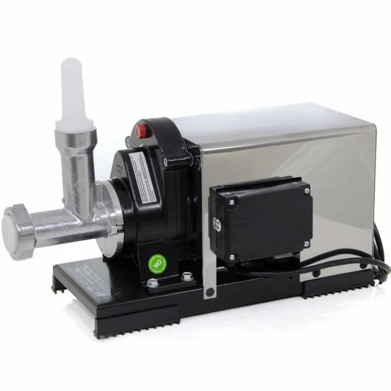 Reber 9060N INOX - Extrudeuse - Machine à pâtes avec moteur électrique à induction professionnel 600W