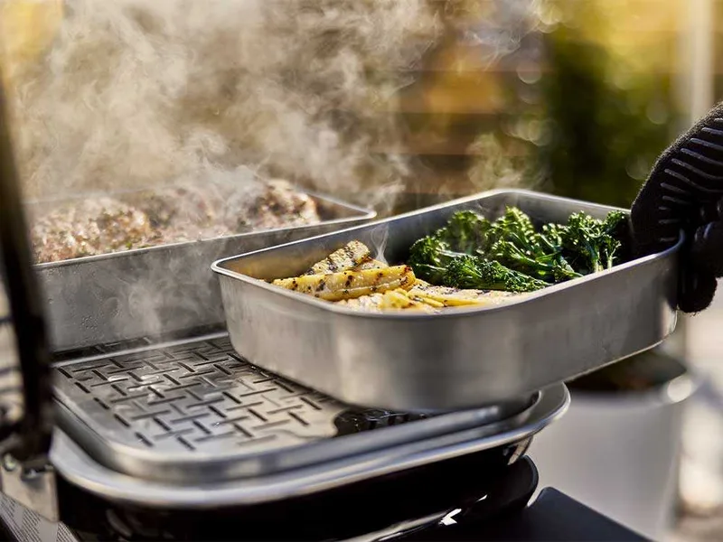 Kit d'extension polyvalent pour barbecue Weber Lumin Compact