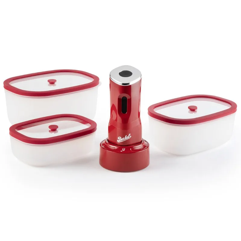 Berkel Icon Mini Vacuum - Mini pompe à vide rechargeable - Kit tout-en-un