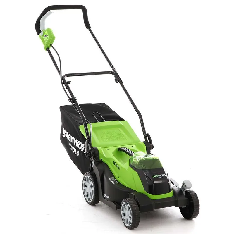 Greenworks G40LM35 Tondeuse à gazon à batterie 40V/4Ah - coupe 35 cm