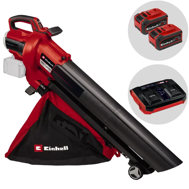 Einhell Venturro 36/240 - Souffleur de feuilles à batterie 3 en 1 - 2 x 18 V 5-8 Ah