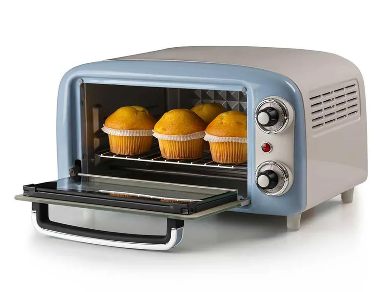 Ariete Vintage Céleste - Four électrique statique - 10 L 800 W